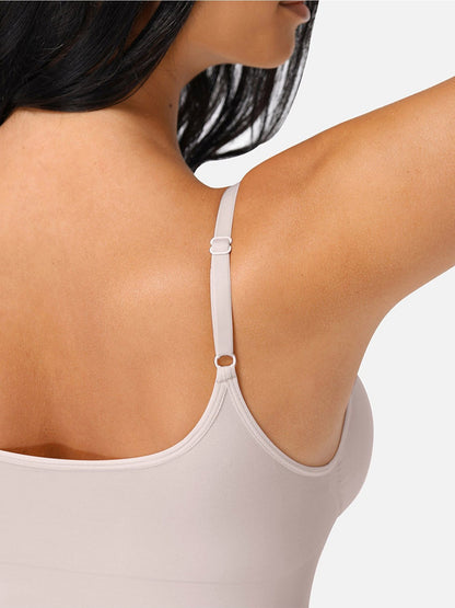 Womens Tank Top Shapewear Tummy Control Tops Cami Tank Compression V Neck Camisole