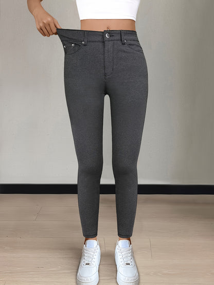 Black High-Waist Jeans - product view 37