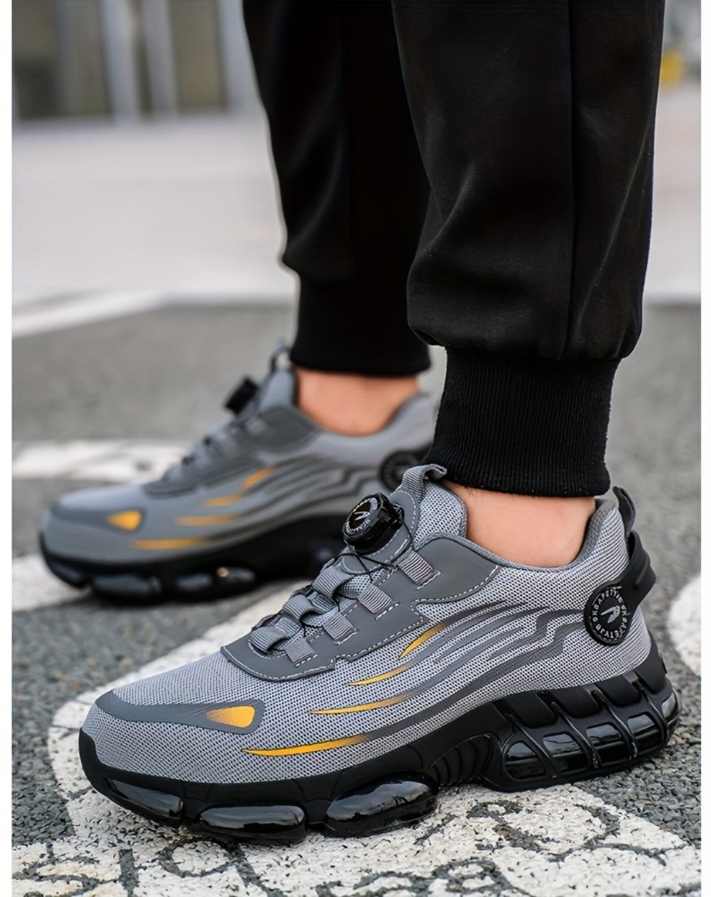 Men's Work & Safety Shoes - Puncture Resistant & Breathable Comfort 176485