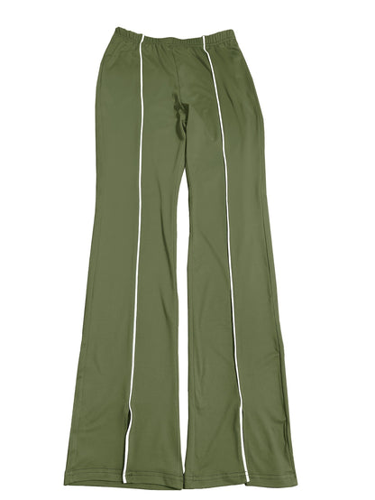 Women'S Casual Long Pants And Short Sleeve Outfit