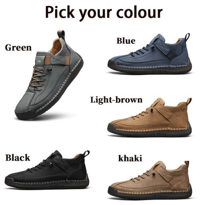 Men's Walking Shoes - Non-Slip Sole Platform Sole for Outdoor & Travel 023781