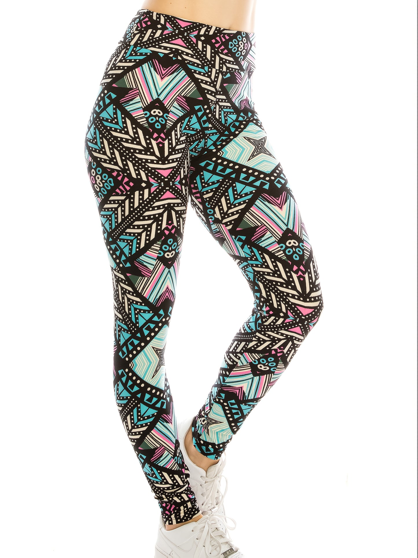 The Leggings Women's Fashion Printed Fashion Leggings Regular Workout