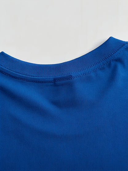 Fashionable Men'S Short-Sleeve T-Shirt, Holiday Clothing, Comfortable And Breathable, Fun Design, Trendy And Versatile, Suitable for Mother'S Day, Father'S Day, June Festivals, And Other Holidays, Perfect Gift for Loved Ones.