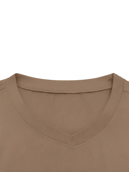 Women's Black Polyester V-Neck Shorts - product view 30