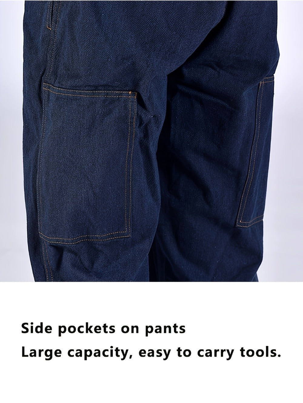 Unisex Work Coveralls - Multi-Pocket Utility Design