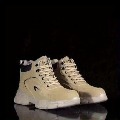 Steel Toe Shoes Puncture Proof Work Shoes Boots, Industrial And Construction Site