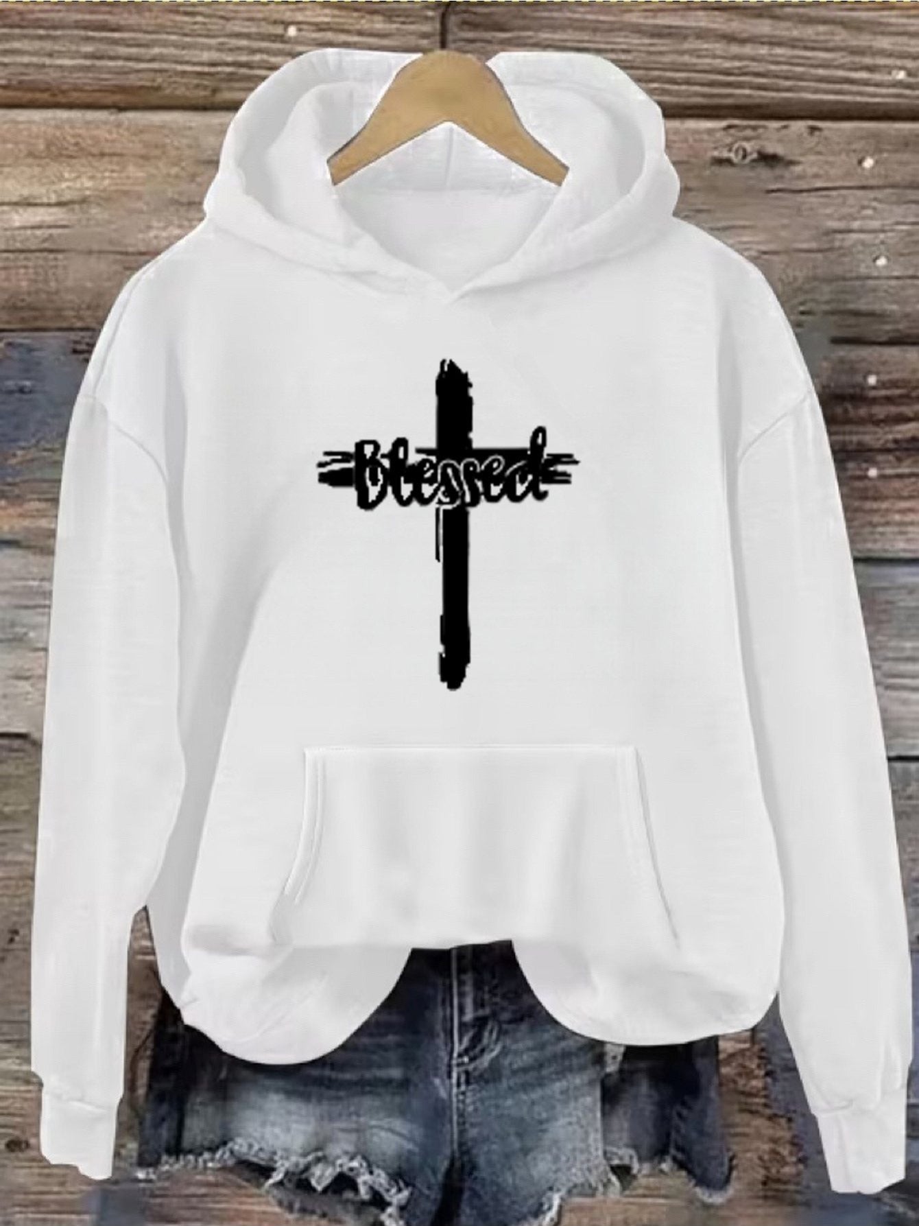 women's hoodie Sweater - Holiday Party Outfit - Soft Everyday Fall Tops - Machine Washable Casual Pullover sweatshirt