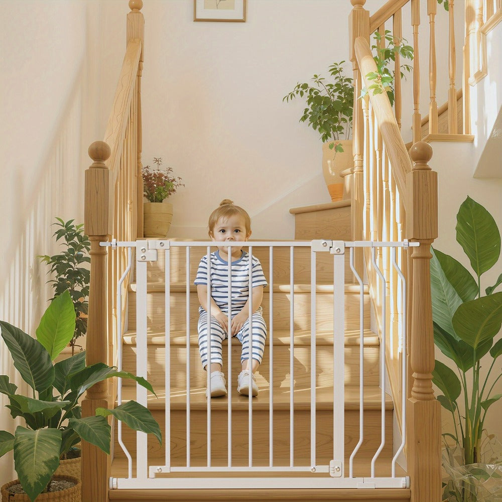 Baby Safety Gate - 5-62 Stairs Height Auto