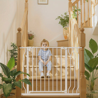 Baby Safety Gate - 5-62 Stairs Height Auto