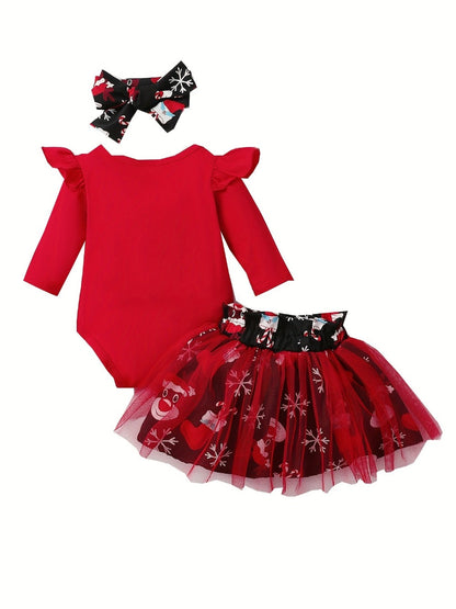 Baby Girl Casual Outfit Set - Everyday Style