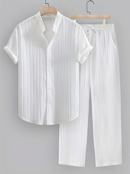 Men's Two-Piece Outfit Set - Short Sleeve 013925