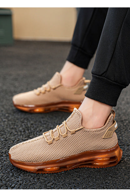 Unisex Walking Shoes - Cushioned Comfort for Outdoor & Travel 400037