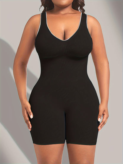Women's Plus-size Seamless Body Shaper, with Wide Shoulder Straps, Abdominal Control, Lift And Hip Lift, Tummy Tucking And Hip Lifting, Suitable for S And Daily Wear