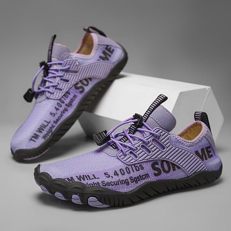 Barefoot Hiking Shoes | Women'S Minimalist Zero Drop Trail Running Shoes with Non-Slip Sole & Wide Toe Box | Quick-Drying Fabric Upper for Surfing, Swimming, Water Sports | VOLARPISADA