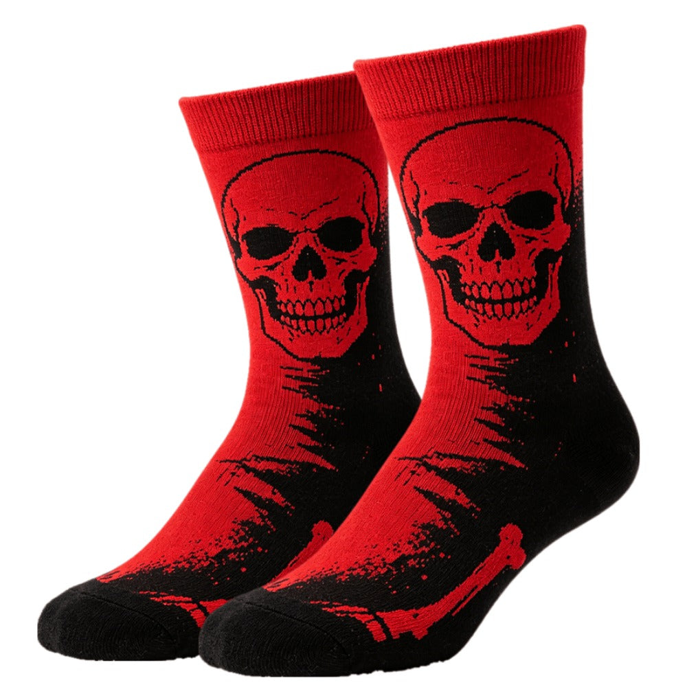 Men's Cute Print Crew Socks - 10-Pair Pack