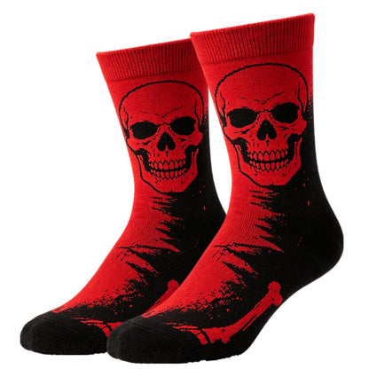 Men's Cute Print Crew Socks - 10-Pair Pack