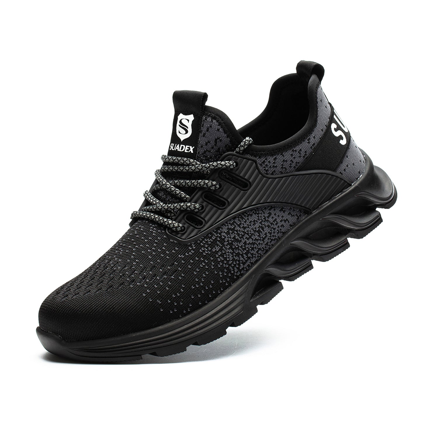 Men Women Steel Toe Sneakers Work Shoes Lightweight Comfortable Shoes Slip-Resistant Composite Toe Shoes for Construction