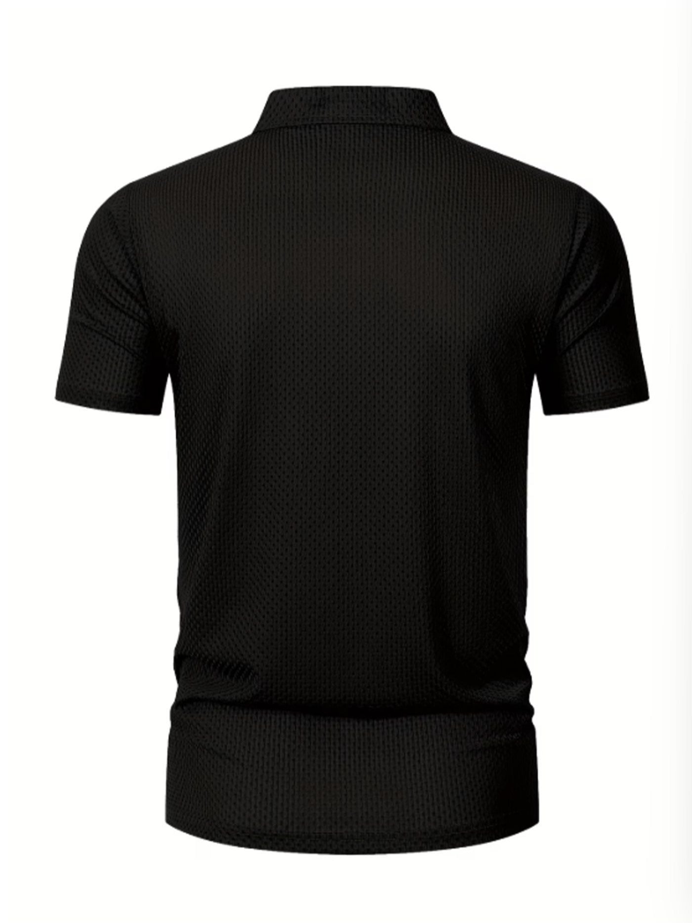 Men's Black Short-Sleeve Shirt - product view 7
