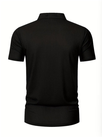 Men's Black Short-Sleeve Shirt - product view 7