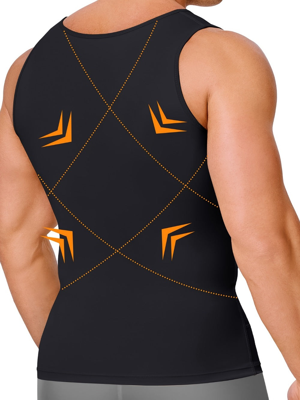 Men's Solid Color Tank Top - Sleeveless 855333