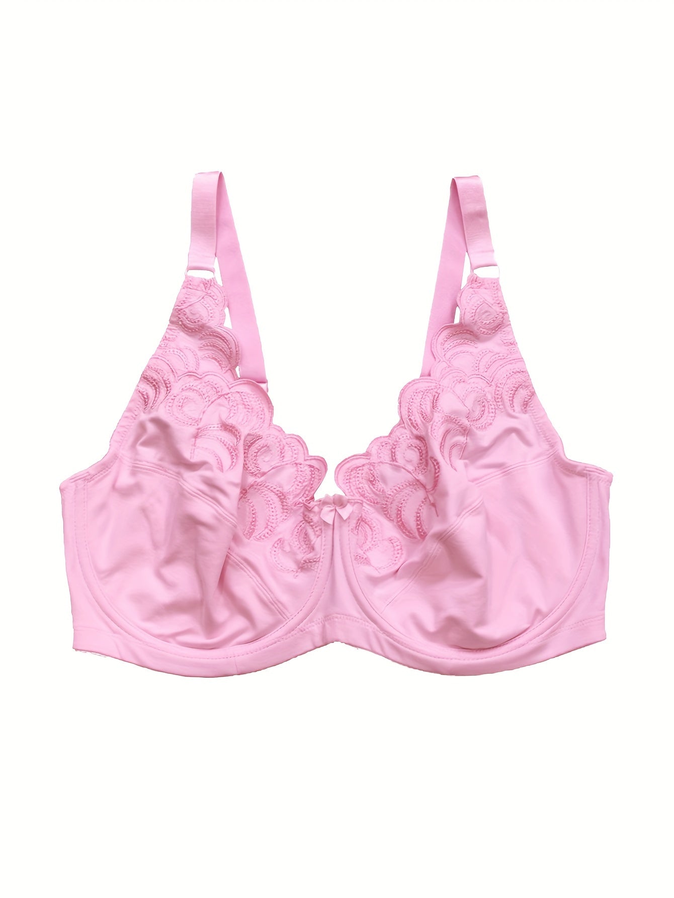 Plus Size Bra Unlined Minimizer Women Underwear Underwire Sexy Big Size 36-46C-F