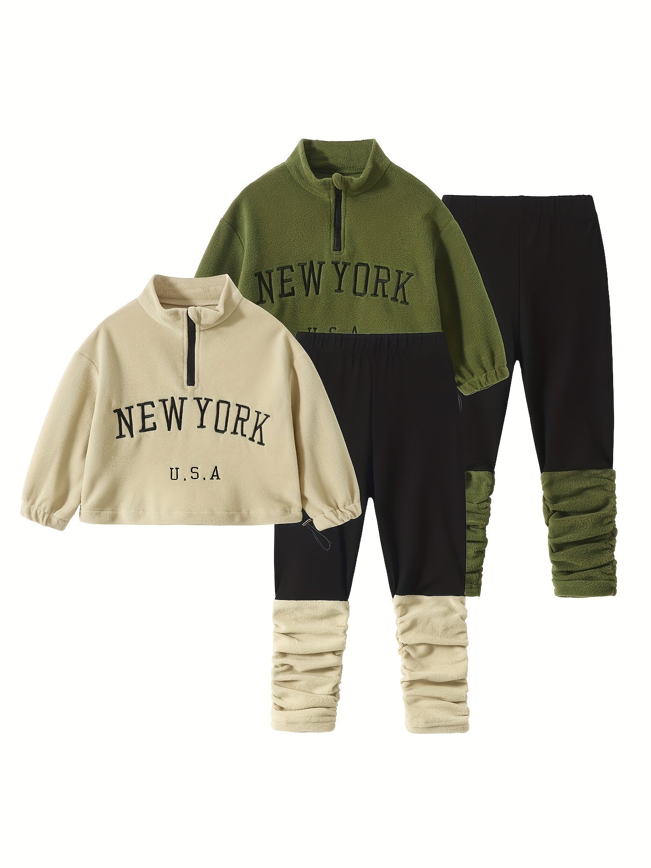 Random 4pcs Girls Fall Winter Fashion Casual Must Haves Versatile Outfits for - product view 6