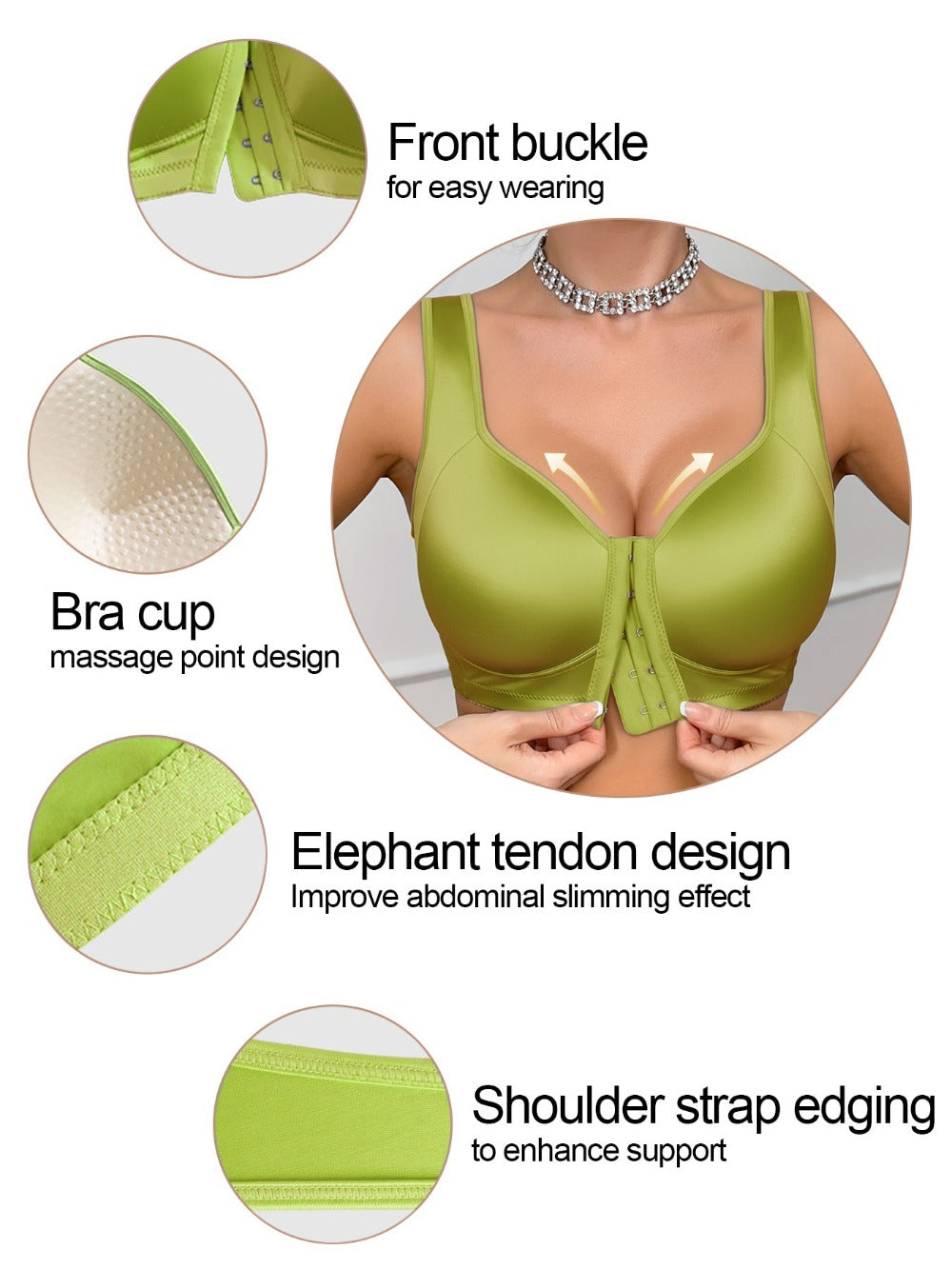 Women's Soft Support Bra - Fixed Padding, Everyday Support