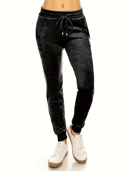 BCCSK Casual Velvet Jogger For Women/ Super Soft Warm Winter Leggings Yoga Pants/ Women'S Clothings