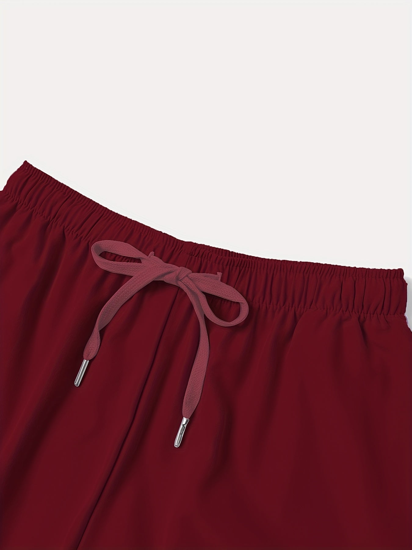 Women'S Frosted Pocket Brush Pants with Elastic Ribbed Toe Binding Work Pants