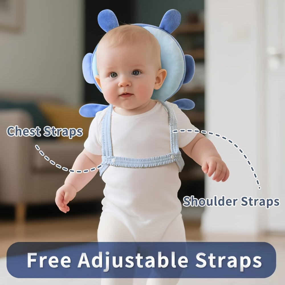 A Pc Soft Toddler Backpack for Infants And Toddlers, with Adjustable Cartoon Animal PlushBackrest, Made Of Colorful Polyester Fiber, An Ideal Gift for Festivals.