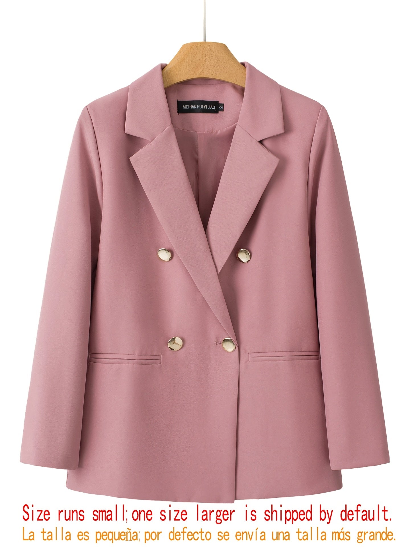 2026 Spring/Autumn Women'S Double-Breasted Blazer