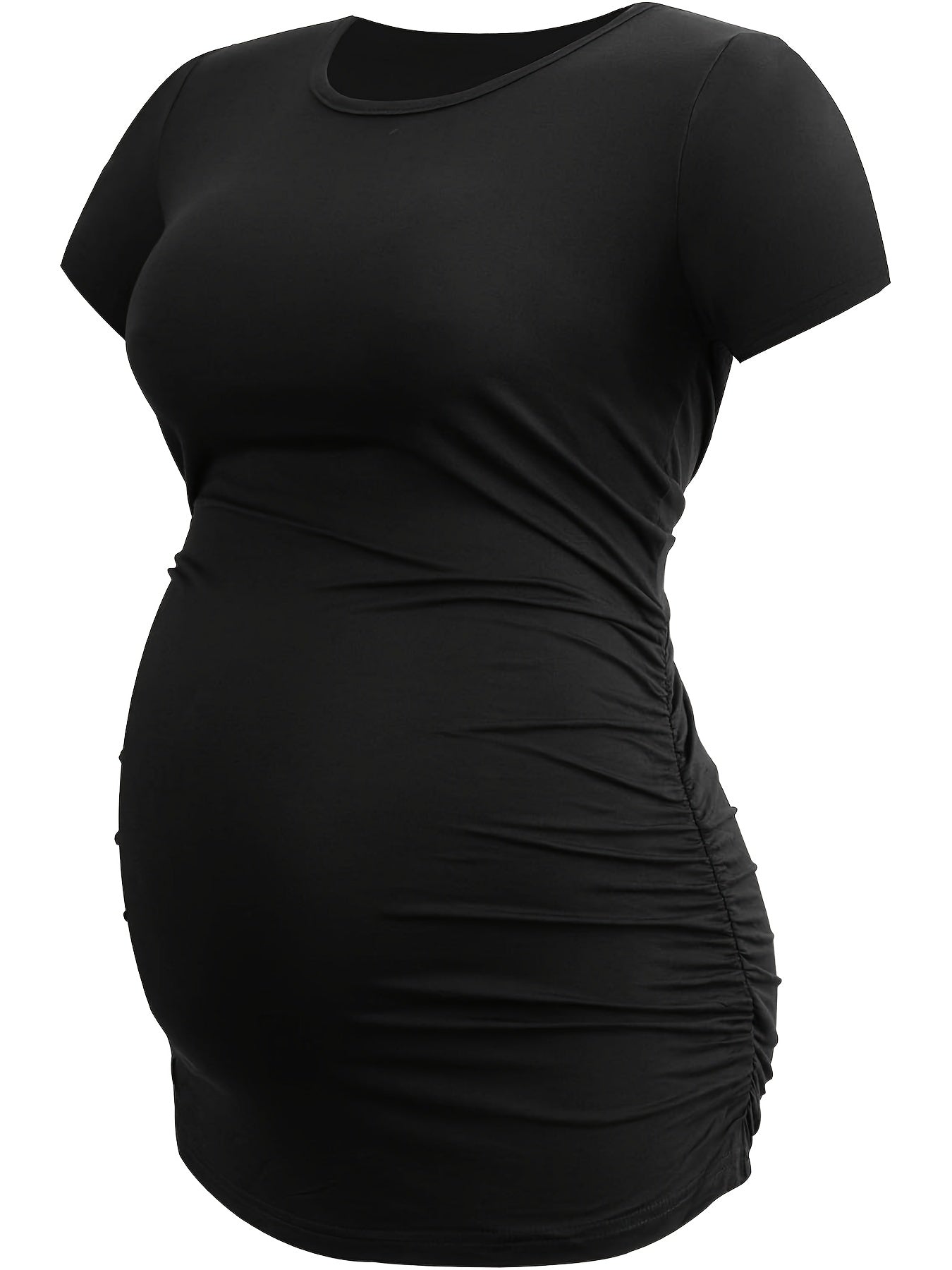 Set of 4 Short Sleeve Maternity Tops for Expecting Mothers