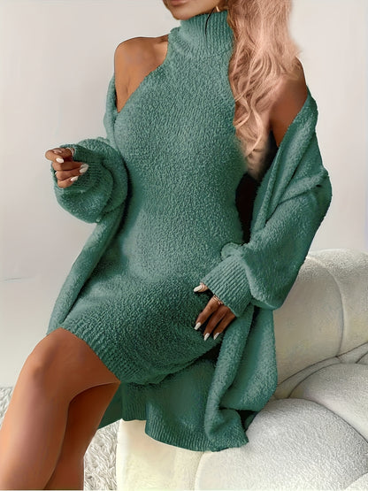 Two-Piece Set of Women'S Halter Dress Loungewear