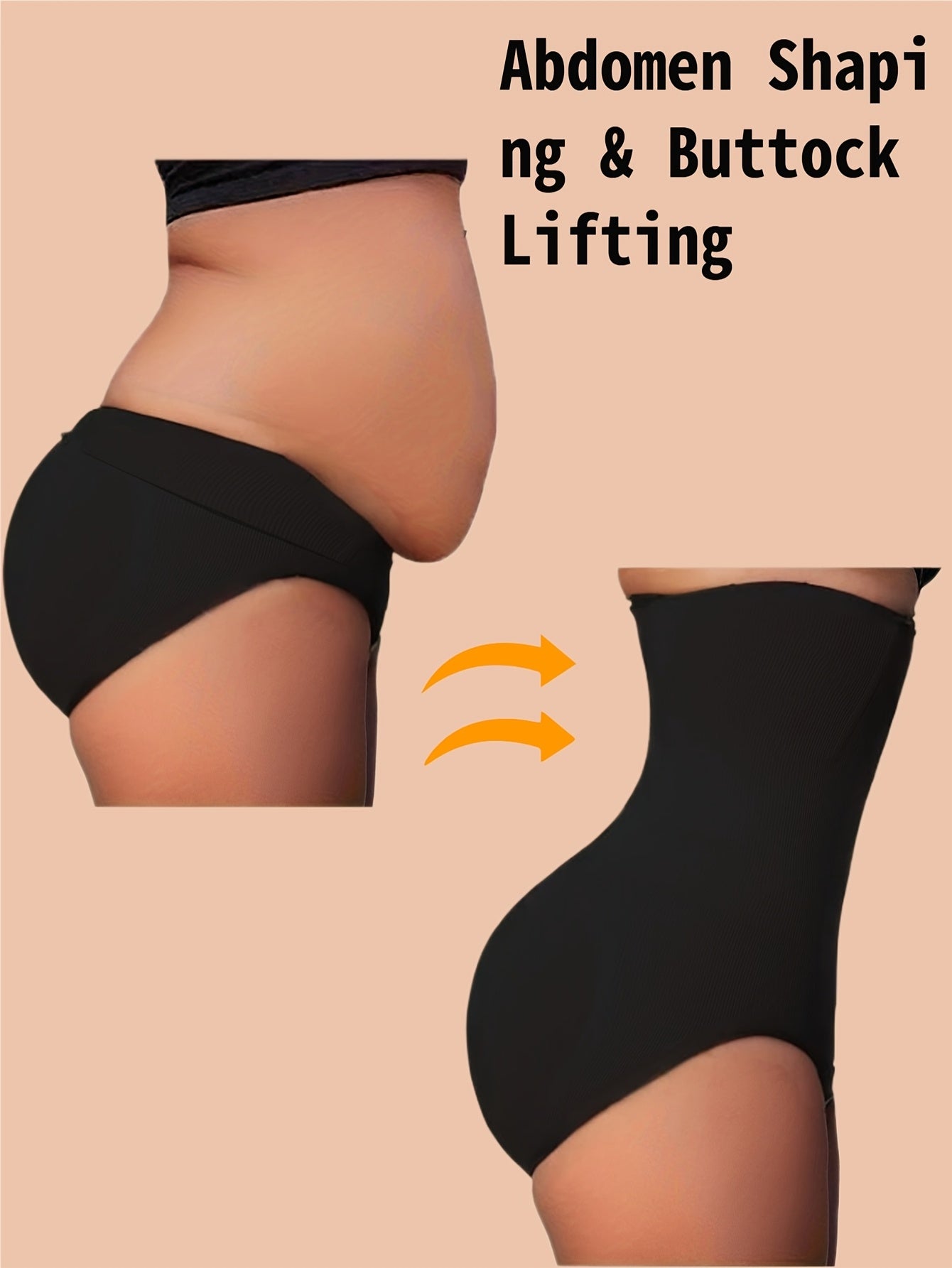 High-Waist Tummy Control Shapewear Panties for Women - Waist Trainer, Butt Lifter & Body Shaper Underwear