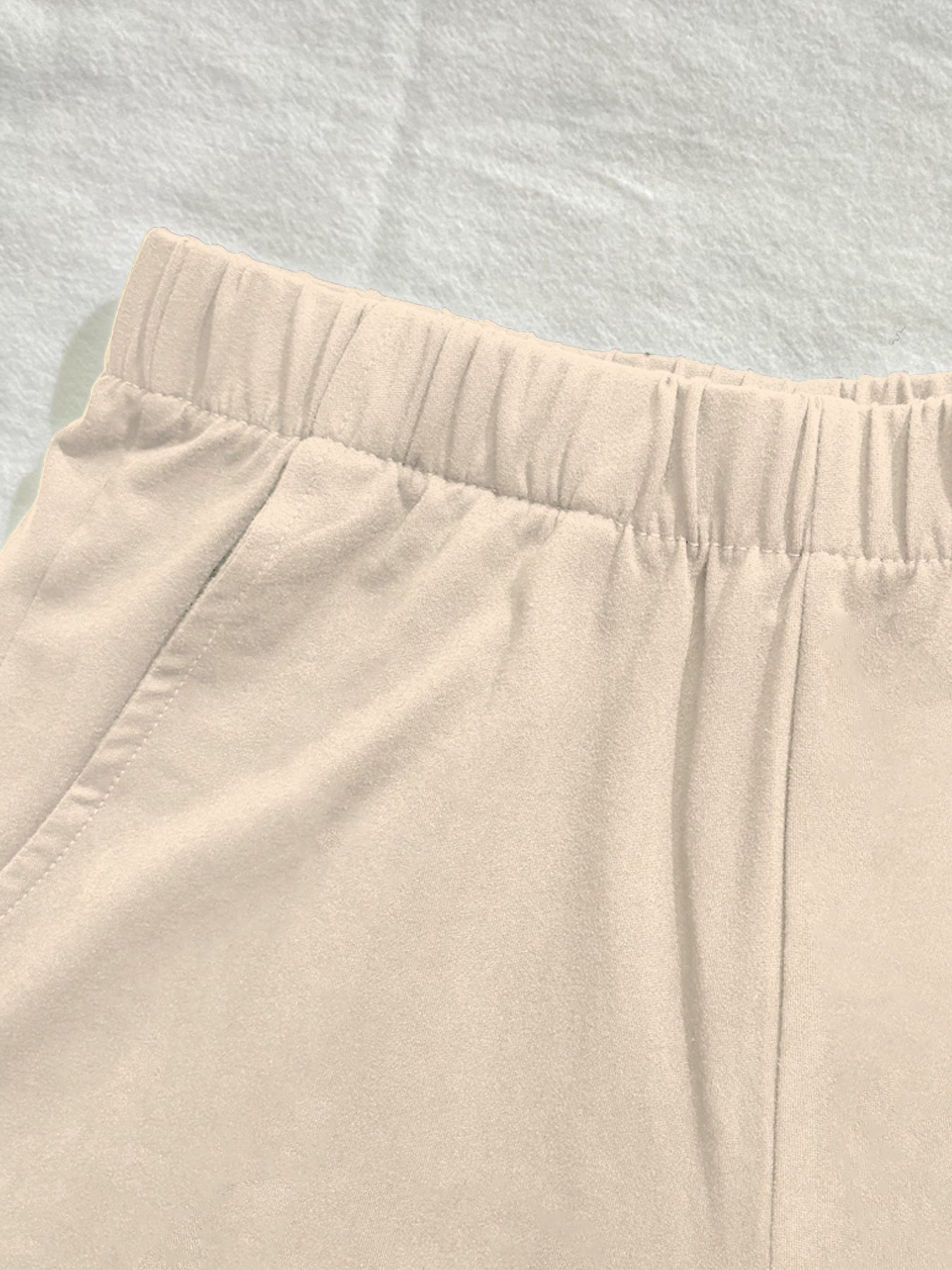 Women's Apricot Polyester Printed Shorts - product view 14