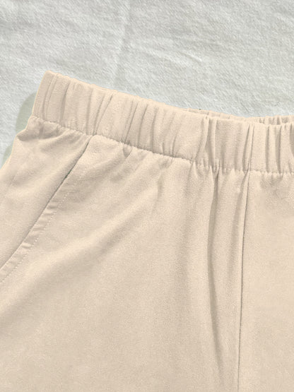 Women's Apricot Polyester Printed Shorts - product view 14