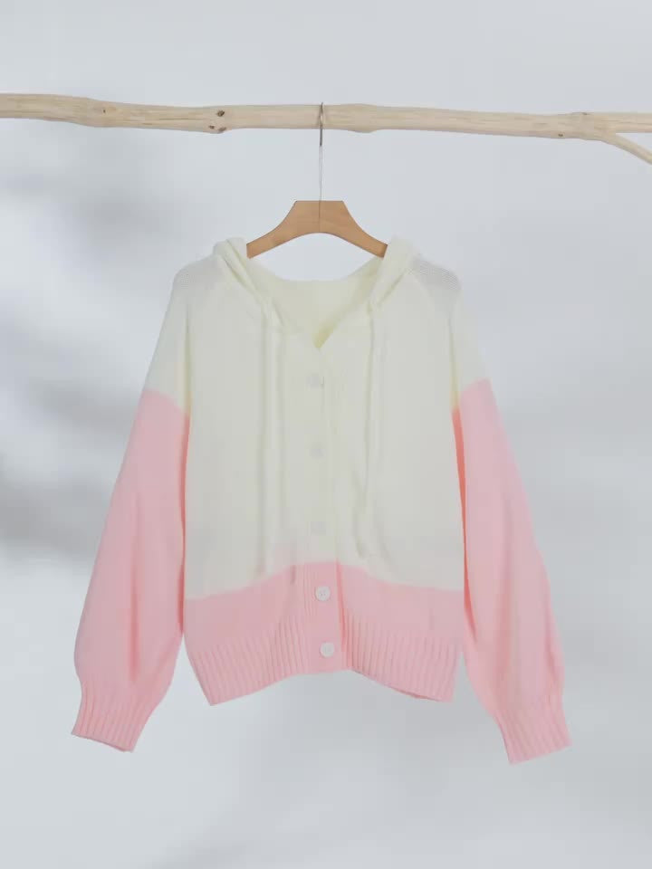 Women's Pink Denim High-Waist Jacket - product view 5