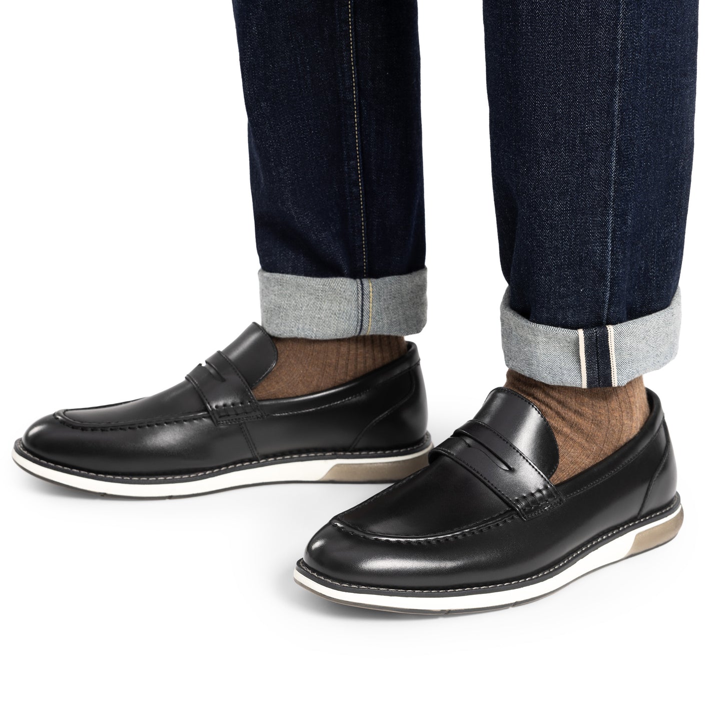 Men's Dress Penny Loafer Slip-on Shoes Comfortable Fit Long-Lasting Wear Easy Slip-On Classic & Smart Style