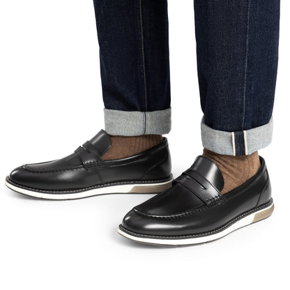 Men's Dress Penny Loafer Slip-on Shoes Comfortable Fit Long-Lasting Wear Easy Slip-On Classic & Smart Style