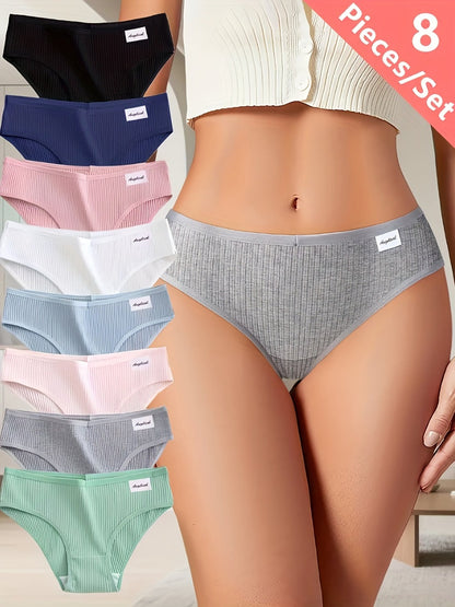 Women’s 8-Pack Seamless Boyshorts - Smooth No-Show Fit