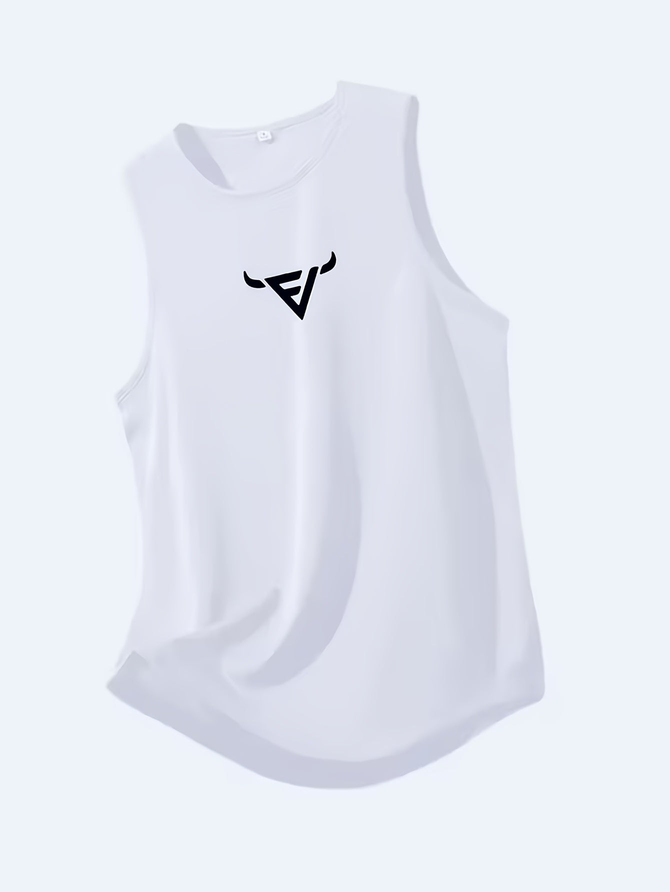 3pcs Mixed Print Bull Head Pattern Men's Breathable Polyester Sports Tank Top - Regular Fit Sleeveless Shirt, Suitable for Gym, Running, Outdoor And Casual Summer Wear, Comfortable T-Shirt, Athletic Style, Training Vest, Energetic Men's Apparel