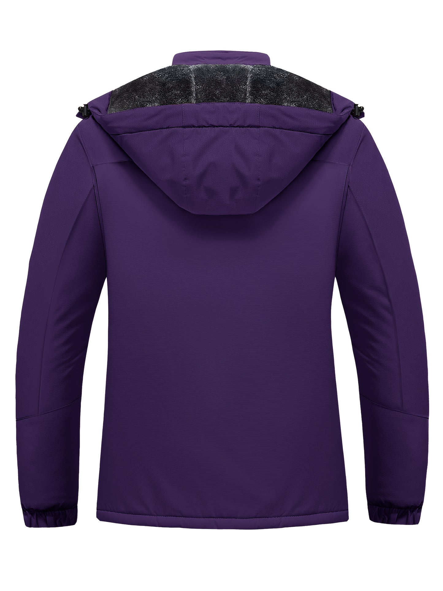 Women's Winter Ski Jacket - High Quality Soft-shell Hooded Jacket Windproof Detachable Hood Multi-pockets Warm Thickened Fleece Lined - Winter Outdoor Snow Sports Skiing Snowboarding Hiking Camping Daily Casual Wear Work Wear Rain Windbreaker