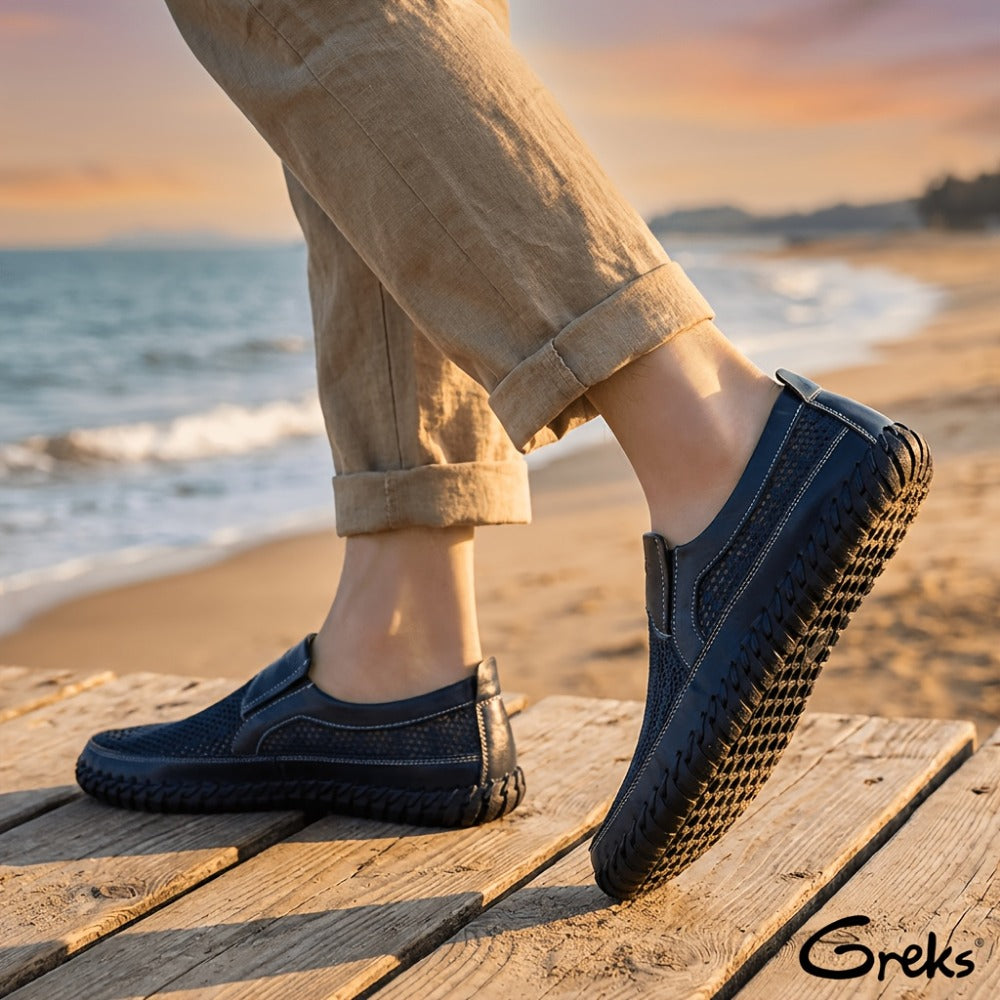 Men's Loafers & Slip-Ons - Breathable Comfort & Lightweight Design