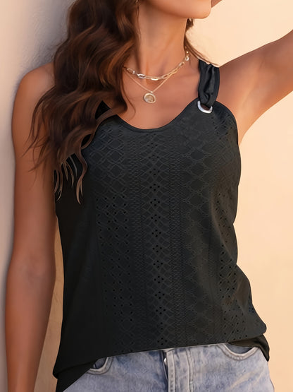Summer Ladies Trendy T-shirt V-neck Sleeveless Tops Casual Loose Comfortable Vest Women
