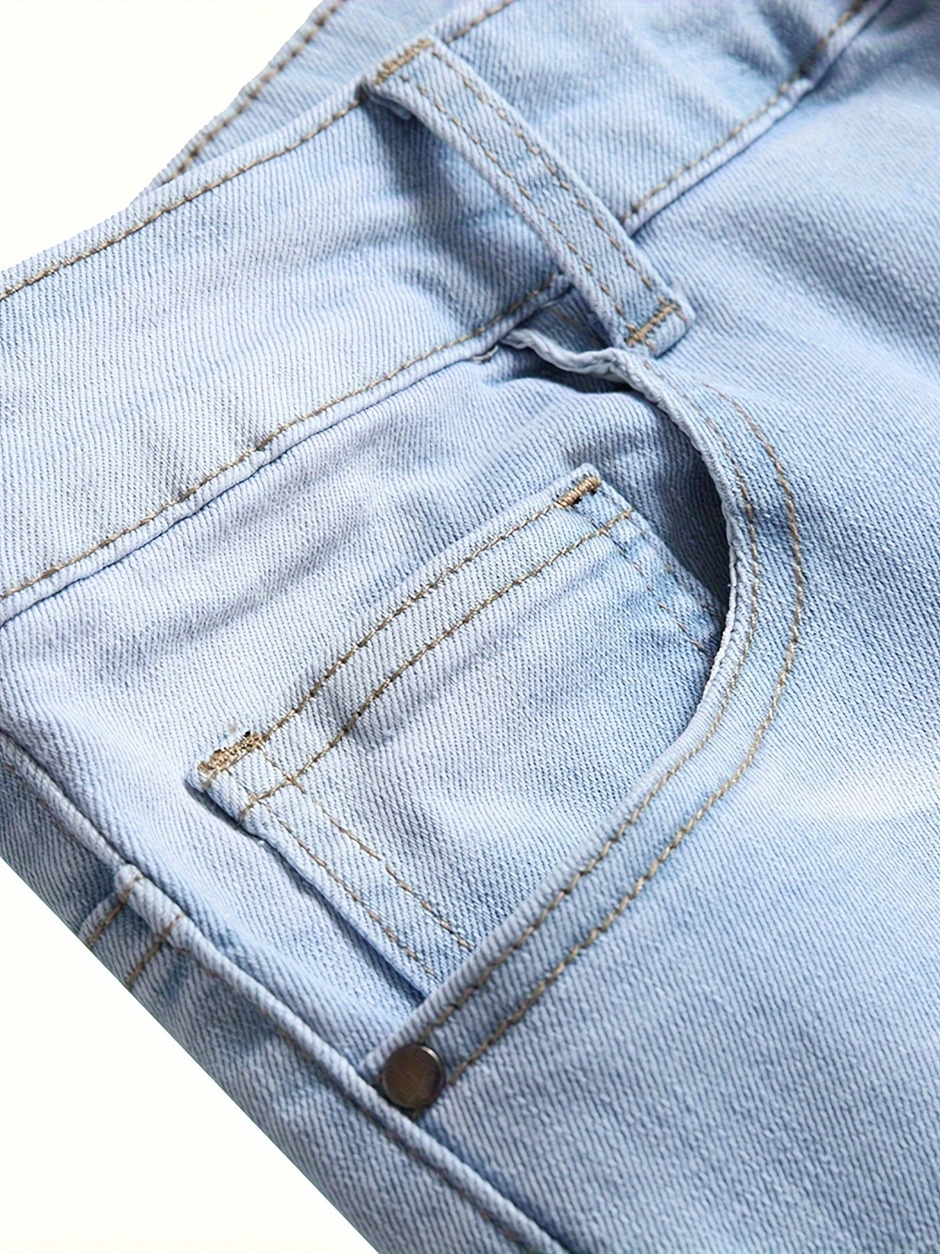 Men's slim stretch jeans - Comfortable & Flexible Fit - Denim Material - Perfect for Casual Wear - Ideal Gift for Fashionable Men