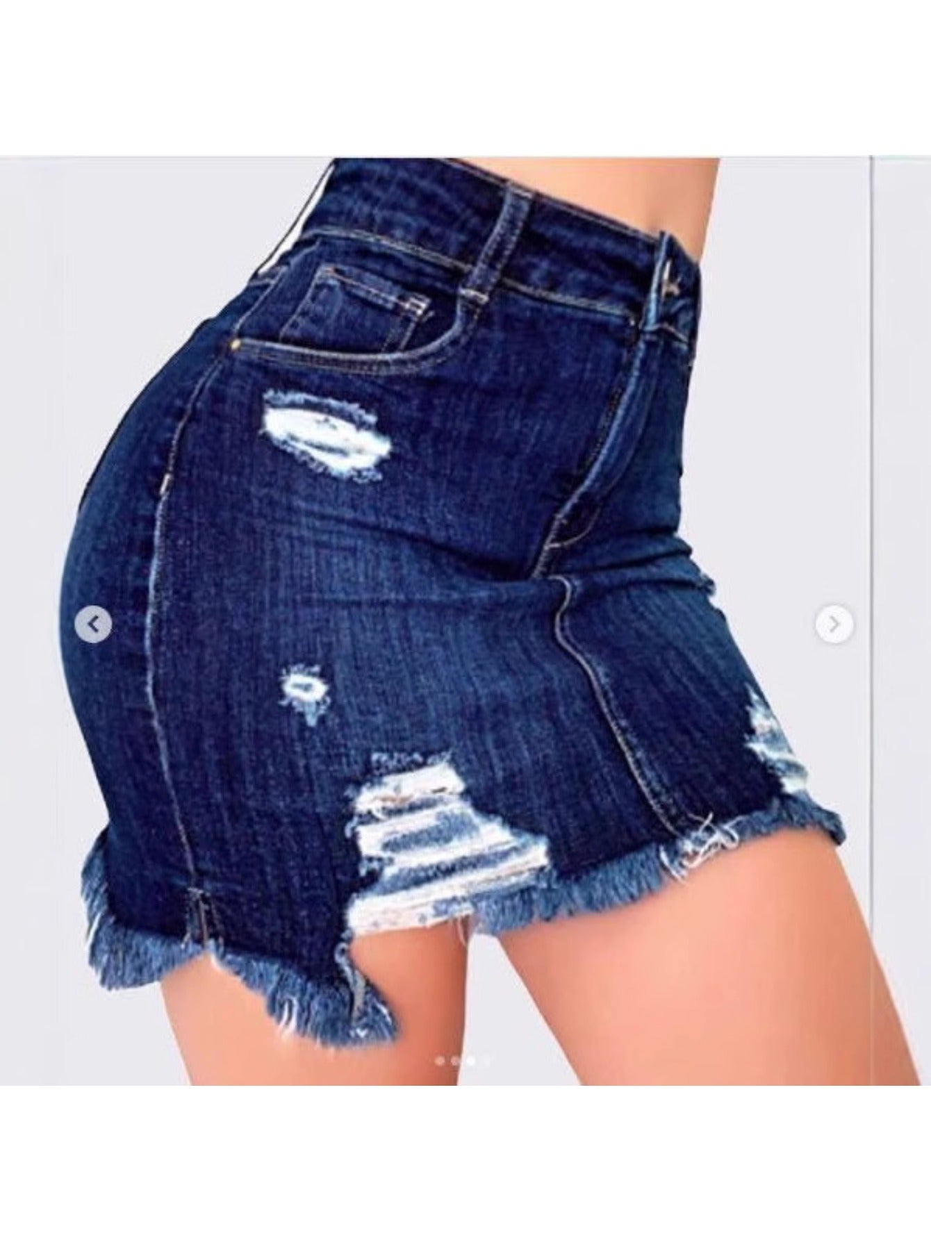 New Trending High Waist Denim Skirt, Bodycon Sexy Fit - Summer Mini Skirt for Versatile Wear Effortlessly Sexy
