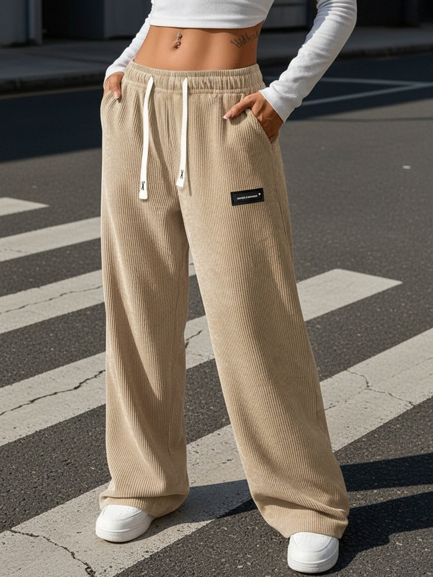 Women's Khaki Pants - product view 11