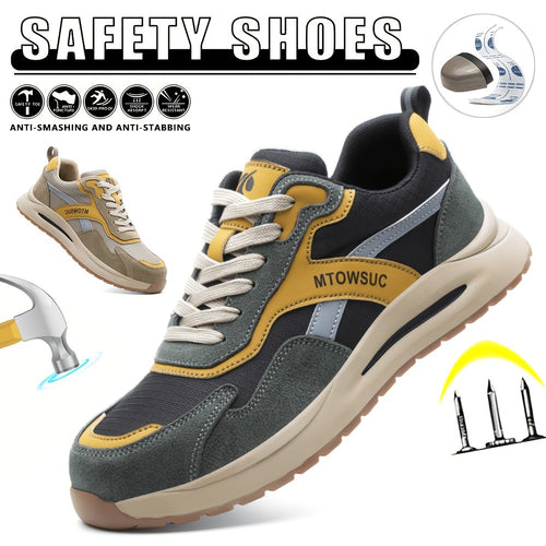 Men's Work & Safety Shoes - Non-Slip Sole for Outdoor & Travel 728869