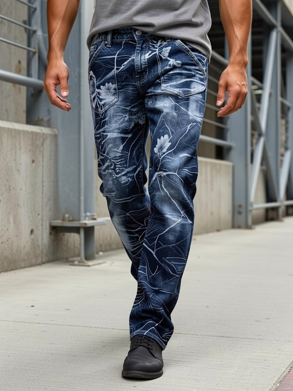 Men's Slim Fit Jeans - Classic Wash Clean Finish Modern 239973