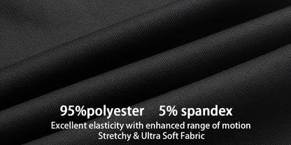 3pcs Men's Lightweight Soft Joggers - Loose Fit Straight Leg Pants Waist, Light Grey & Black/Dark Grey, All-Season Comfort Suitable for Gym, Casual Wear, Everyday Use - Straightforward Casual Style (Stock Available)